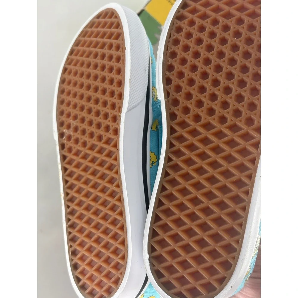 New Vans The Simpsons Slip On Shoes Sneakers Maggie Blue Toddler Size 9.5 Unisex